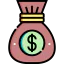 Money bag ícone 64x64