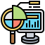 Data analytics icon 64x64