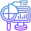 Data analytics icon 64x64
