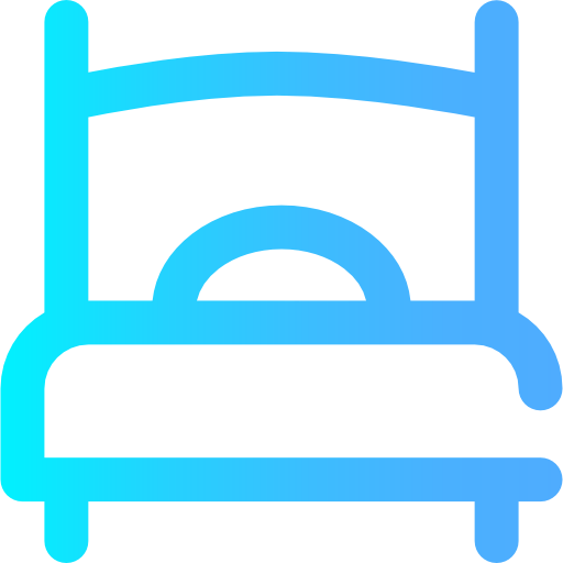 Single bed icon