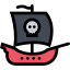 Pirate ship icon 64x64