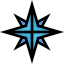 Wind rose icon 64x64