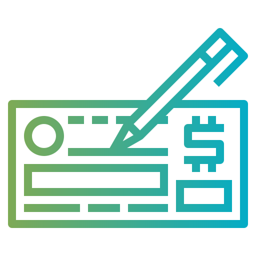 Cheque icon