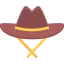 Cowboy hat icône 64x64