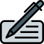 Cheque icon 64x64