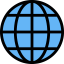 Globe icon 64x64