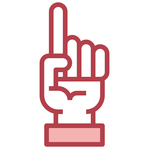Foam hand icon