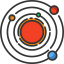 Solar system icon 64x64