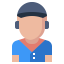 Baseball player icon 64x64