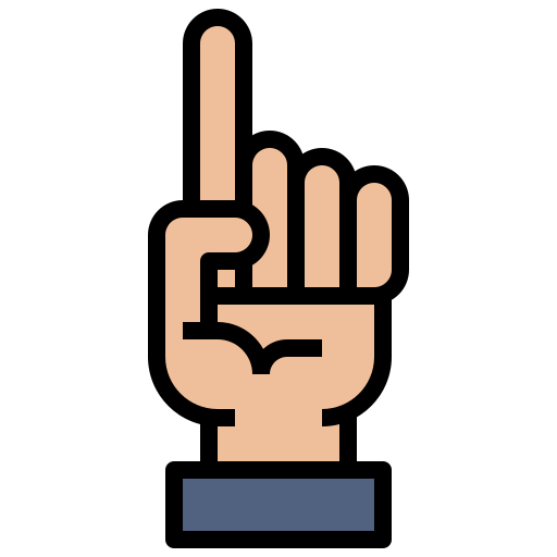 Foam hand icon