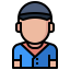 Baseball player icon 64x64