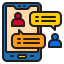 Mobile phone icon 64x64