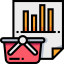 Bar chart icon 64x64