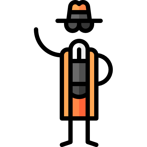Invisible man icon