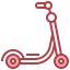 Kick scooter icon 64x64