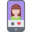 Dating app icon 64x64