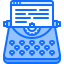 Typewriter icon 64x64