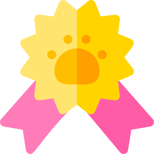 Paw ribbon アイコン