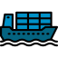 Cargo ship アイコン 64x64
