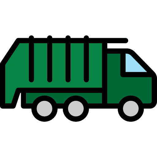 Garbage truck icône