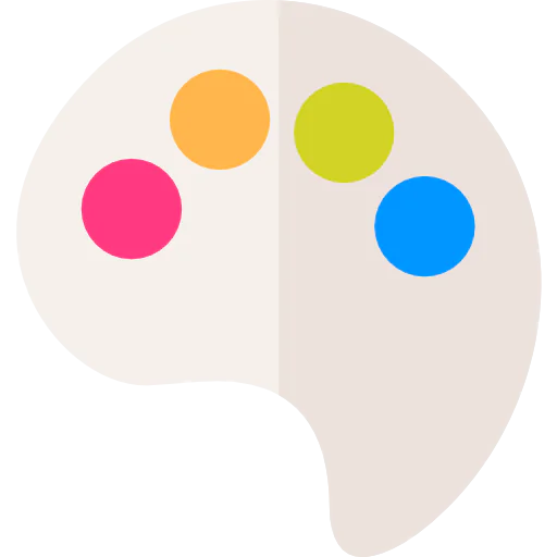 Paint palette Symbol