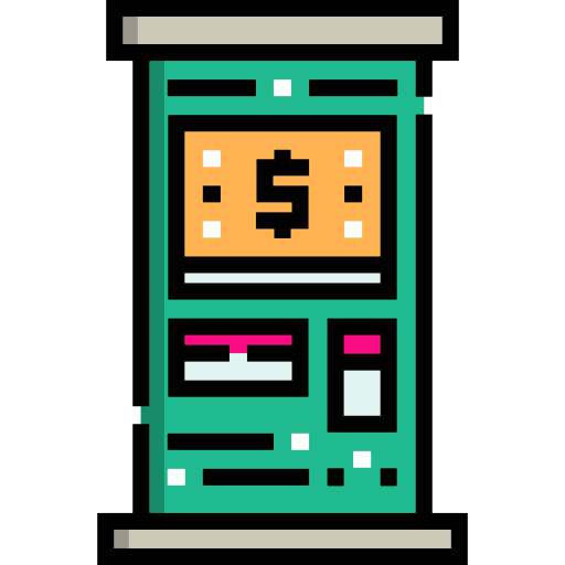 Atm machine icon