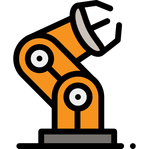 Robot arm icon