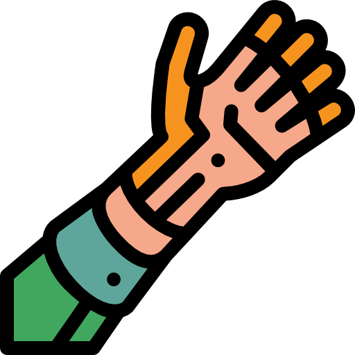 Bionic arm icon