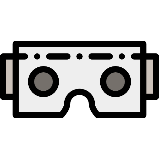Virtual reality glasses Ikona