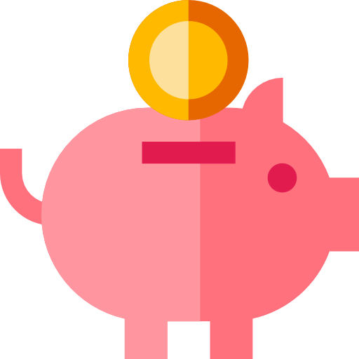 Piggy bank icon