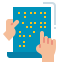 Braille icon 64x64