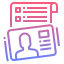 Id card Symbol 64x64