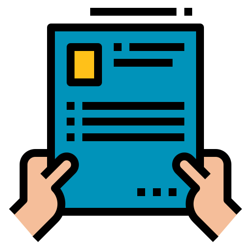Contract icon