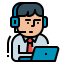 Customer service 상 64x64