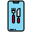 Food app Ikona 64x64