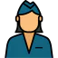 Stewardess icon 64x64