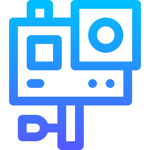 Action camera icon