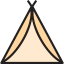 Tent アイコン 64x64