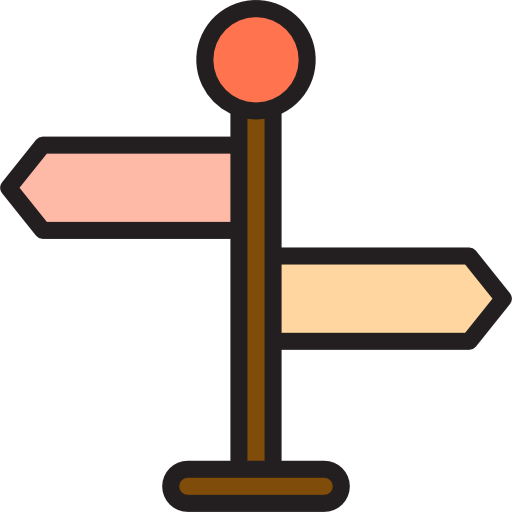 Guidepost icon