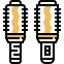 Hair brush icon 64x64