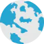 Earth globe icon 64x64