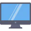 Monitor screen icon 64x64