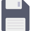 Floppy disk icon 64x64