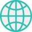 Globe grid icon 64x64