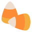 Candy corn icon 64x64