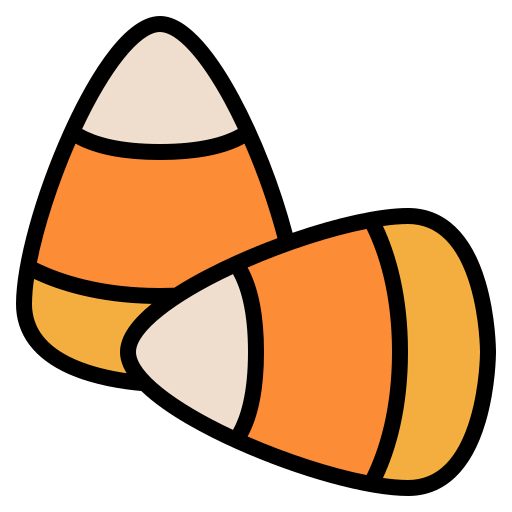 Candy corn icon
