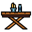 Outdoor table icon 64x64