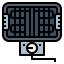 Electric grill icon 64x64