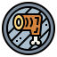 Chicken leg icon 64x64