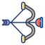 Bow and arrow icon 64x64